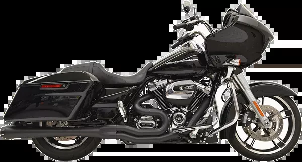 Bassani Xhaust B4 2:1 Exhaust – Black – Megaphone