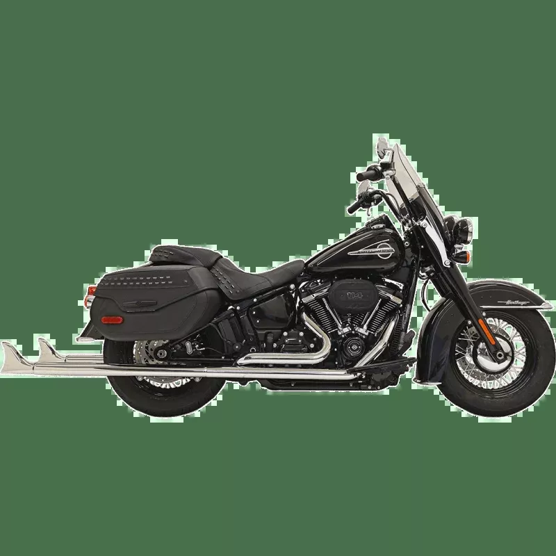 Bassani Xhaust Exhaust Fish/T 39″ N/B Harley FL/FX