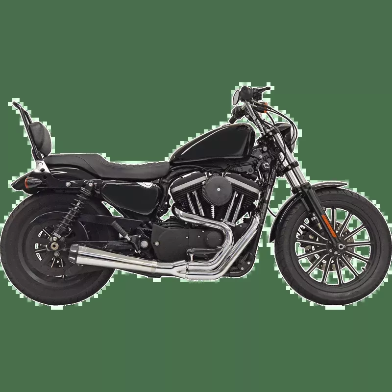 Bassani Xhaust Exhaust RR 2:1 Chrome For Harley