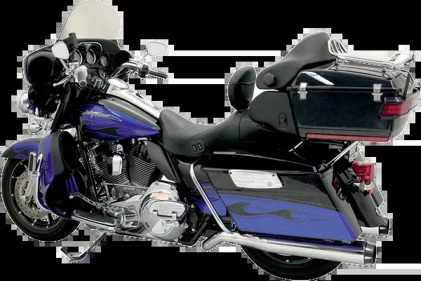 Bassani Xhaust Pseudo Left-Side Muffler for Road Rage II B1 Exhaust System - Chrome - FL '09-'16 - 1F59R