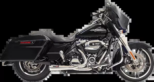 Bassani Xhaust Short 2:1 Exhaust For FL – Chrome