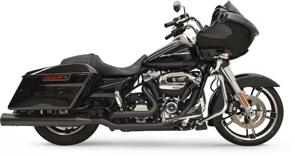 Bassani Xhaust True-Dual Down Under Headpipes – Black – M8
