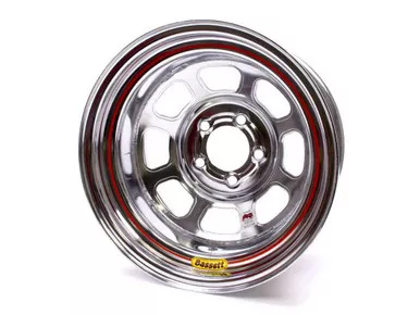 Bassett 15x8 Chrome Wheel 4.75BC 3in BS 58DC3IC