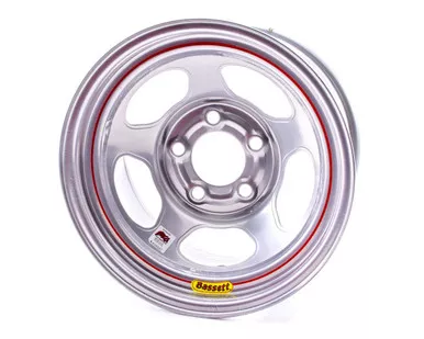 Bassett 15x8 IMCA Silver Inertia 5x5 4in 58A54IS