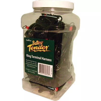 Battery Tender Quick Disconnect Leads W/Ring Connector 25Pk