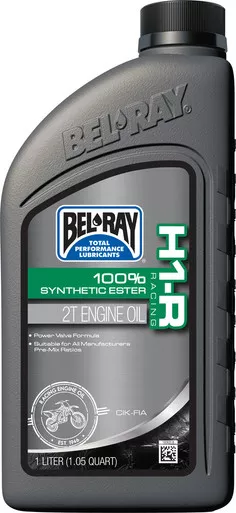 Bel-Ray H1-R 100% Synthetic Ester 2T E Ngine Oil Liter - 99280-B1LW