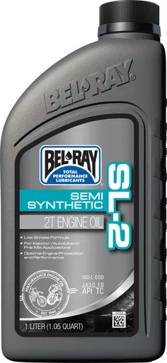 Bel-Ray Sl-2 Semi-Synthetic 2T Engine Oil Liter - 99460-B1LW