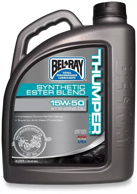 Bel-Ray Thumper 15W50 4 Liter