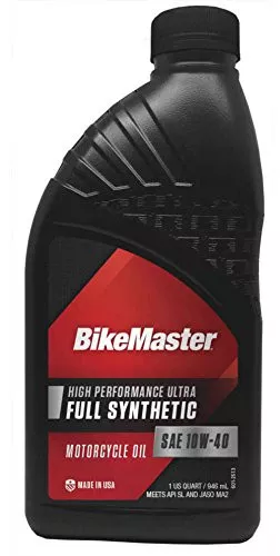 Bikemaster BM FULLSYN M/C OIL 10W40 QT 532322