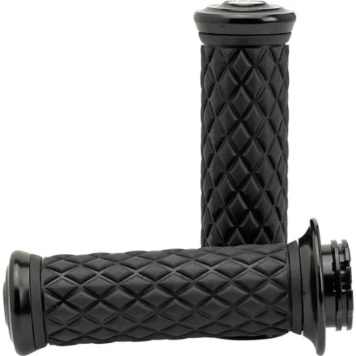Biltwell Alumicore Grips for Harley Dual Cable