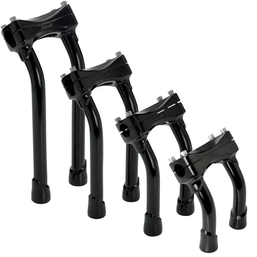 Biltwell OS Murdock Pullback Risers- Black