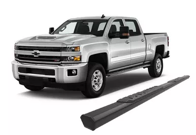 Black Horse Offroad E0279 Black Aluminum Epic Running Boards