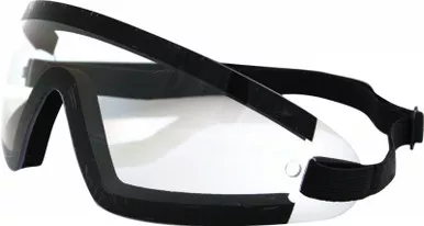 Bobster Sunglasses Wrap Around Black W /Clear Lens - BW201C
