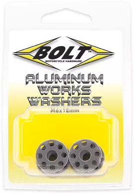 Bolt 10/Pk Alu Works Washers 18Mm - 2009-AWW.18