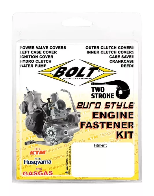 Bolt Hardware Engine Fastener Kit KTM 125cc-150cc 2023-2026