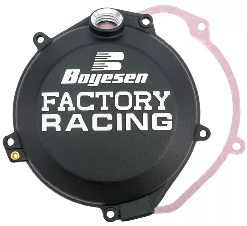 Boyesen Factory Clutch Cover - Black (CC-44CB)