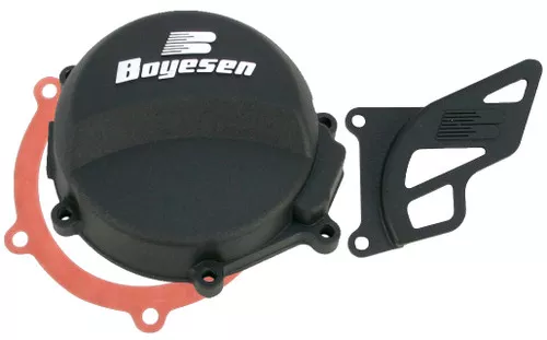 Boyesen Factory Ignition Cover - Black - '06-26 Kawasaki KX65 (SC-10DB)