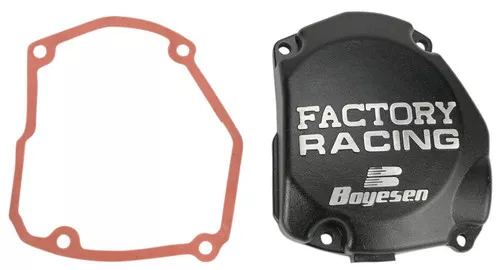 Boyesen Factory Ignition Cover - Black - '98-08 Suzuki RM125 (SC-21CB)