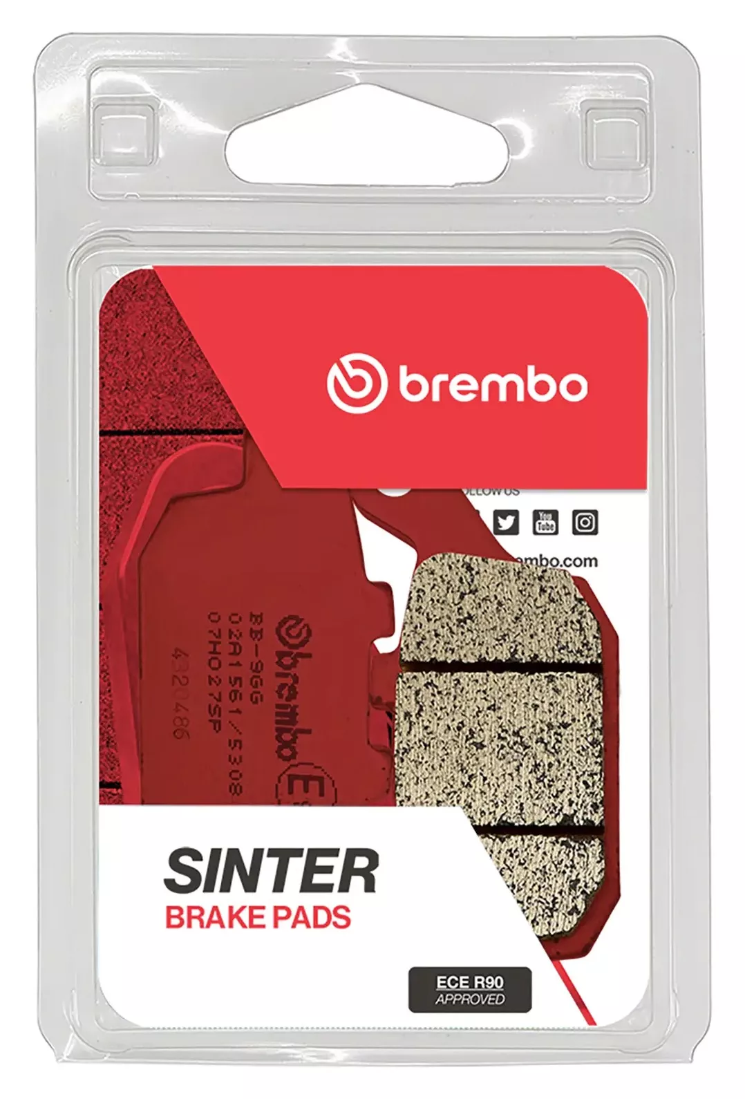 Brembo SP Rear Brake Pads 07HO27SP