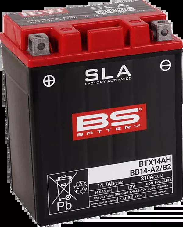 BS Battery Battery – BTX14AH (YTX)
