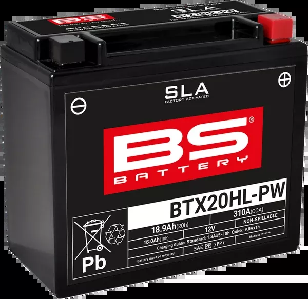 BS Battery Battery - BTX20HL-PW (YTX)