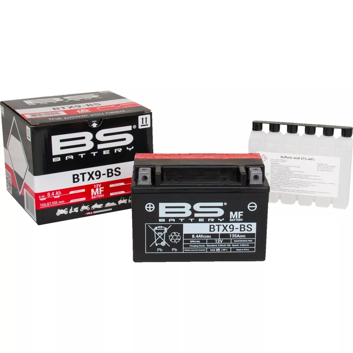 Bs Battery BTX Battery – 300621 For Triumph Motorcycles 2009-2025 | KTM Motorcycles 2012-2024 | Kymco ATV/UTV Models 2001-2015