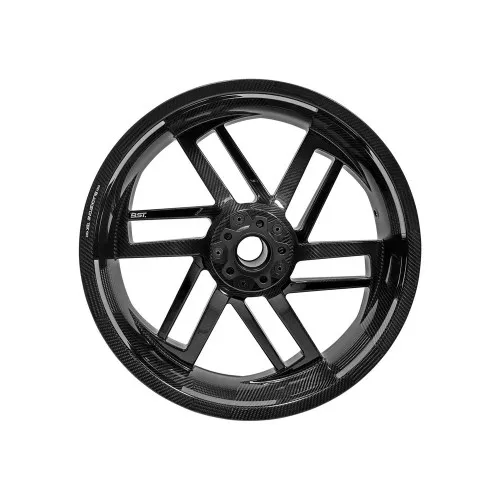 BST Reaper Tek 18" x 5.5" Carbon Fiber Rear Wheel for 2009-2025 Harley Touring