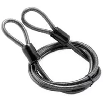 Bully Locks 7′ 10MM Straight Cable With Double Loop