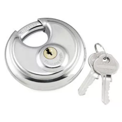 Bully Locks Stainless Round Padlock