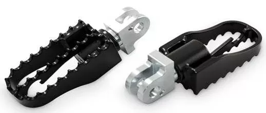 Burly Brand B13-1007B MX Style Front Foot Pegs Thruxton Harley Softail 18-19