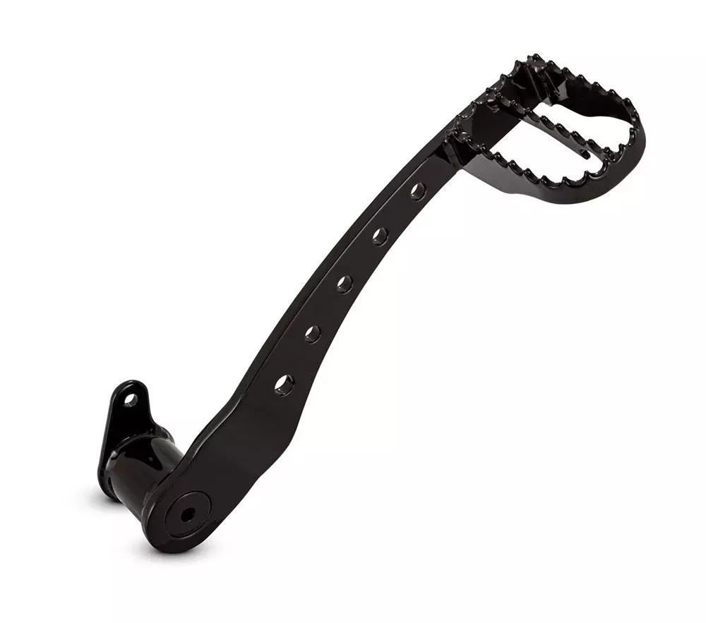 Burly Brand B13-1103B MX Style Brake Lever Black Harley FLH FLT 14-19