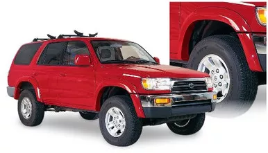 Bushwacker 31913-11 Extend A Fender Flare Smooth Black for 96-02 Toyota 4Runner