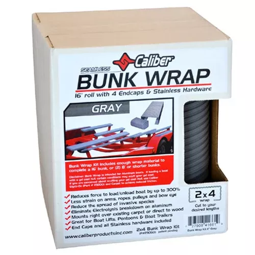 Caliber Bunkwrap Kit Grey 16'X2X4" With End Caps 23050