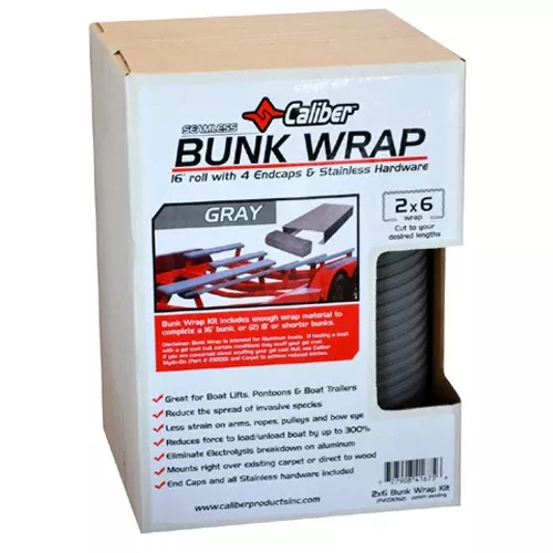Caliber Bunkwrap Kit Grey 16’X2X6″ With End Caps 23052