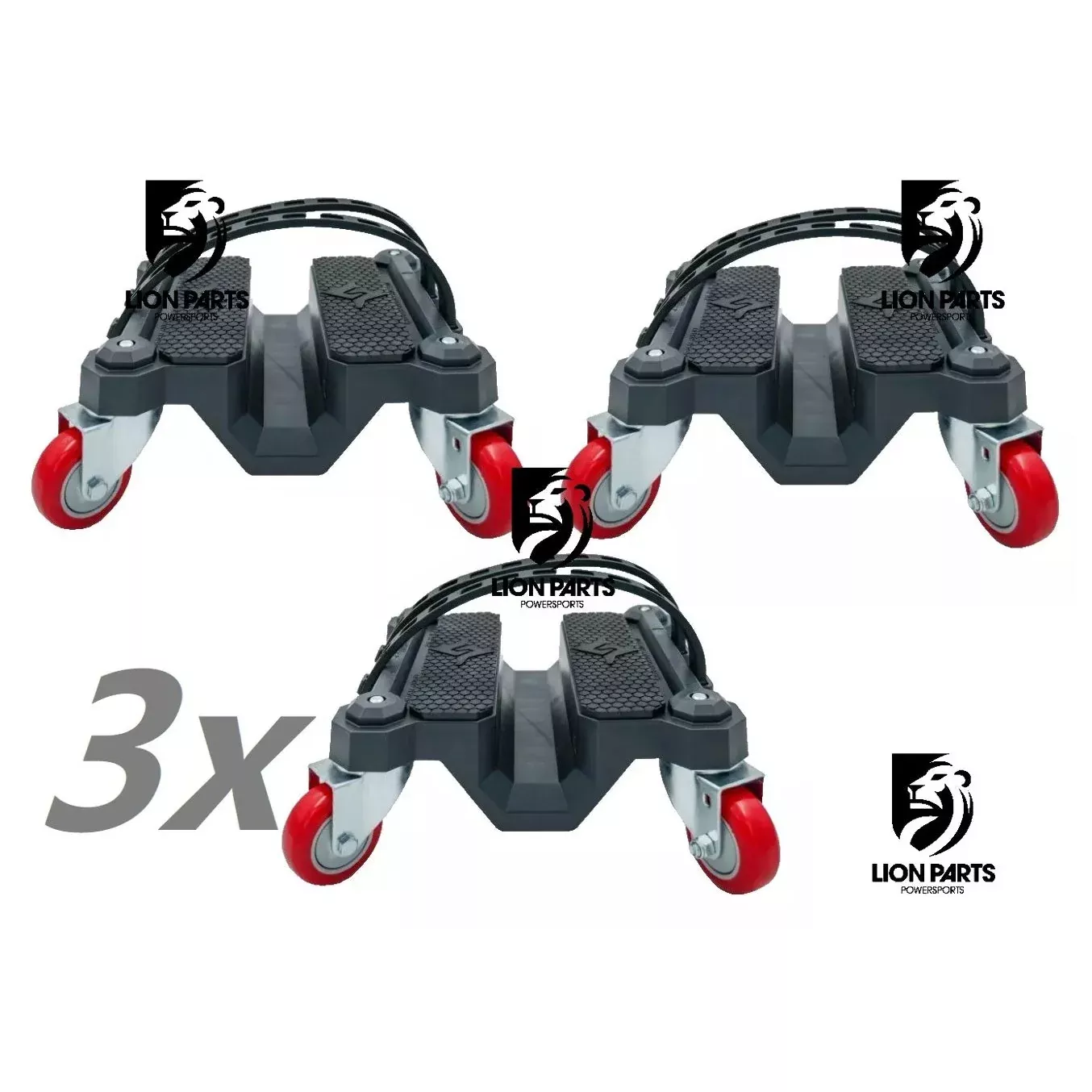 Caliber Rover360° Snowmobile Casters Pack of 3 13616-1