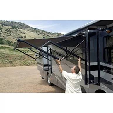 Carefree RV VXJE50HW RV Trailer Camper 12V Eclipse Arms Black