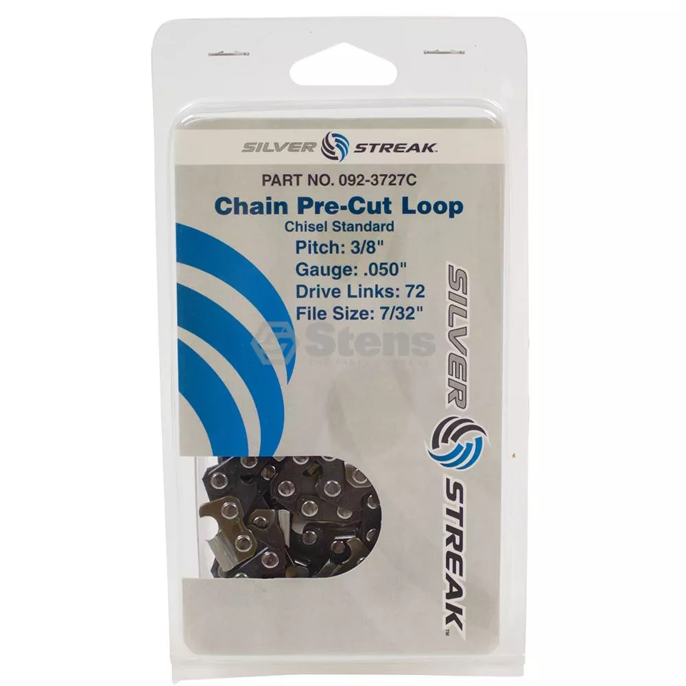 Chain Loop Clamshell 72 DL - 3/8'', .050, Chisel Standard