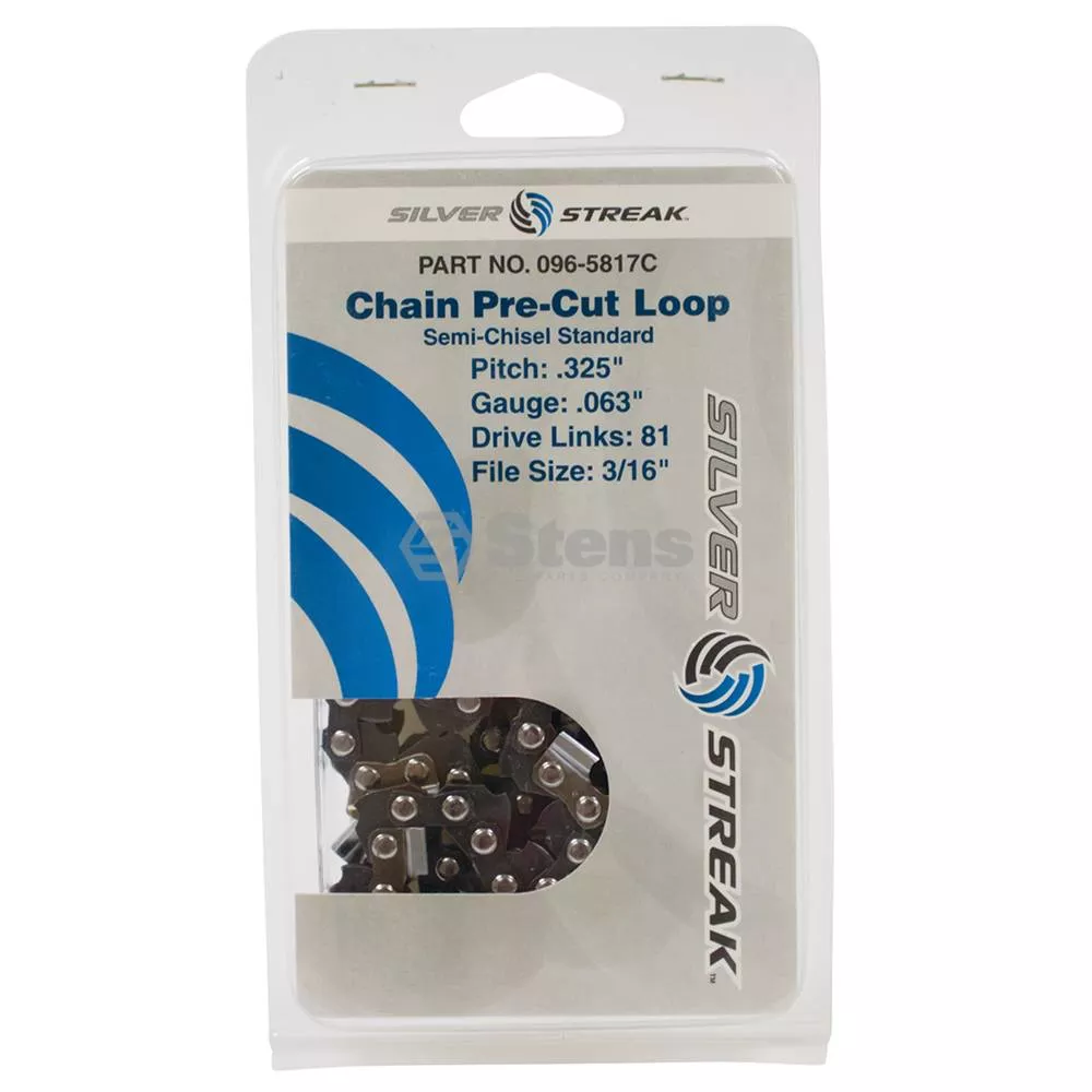 Chain Loop Clamshell 81 DL - .325'', .063, S-Chisel Standard