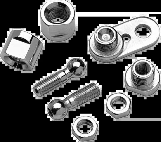 Chris Products 8185 Chrome Front Turn Signal Swivel Kit fits 1991-2020 Harley