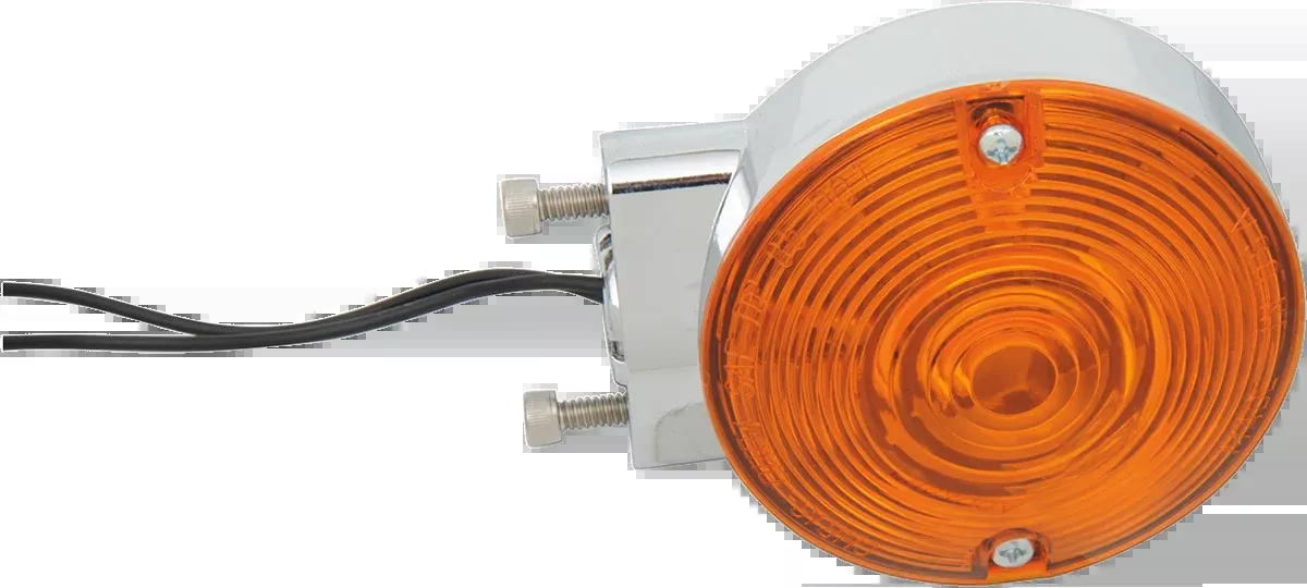 Chris Products Amber Front Turn Signal for 1968-2014 Harley Touring Softail