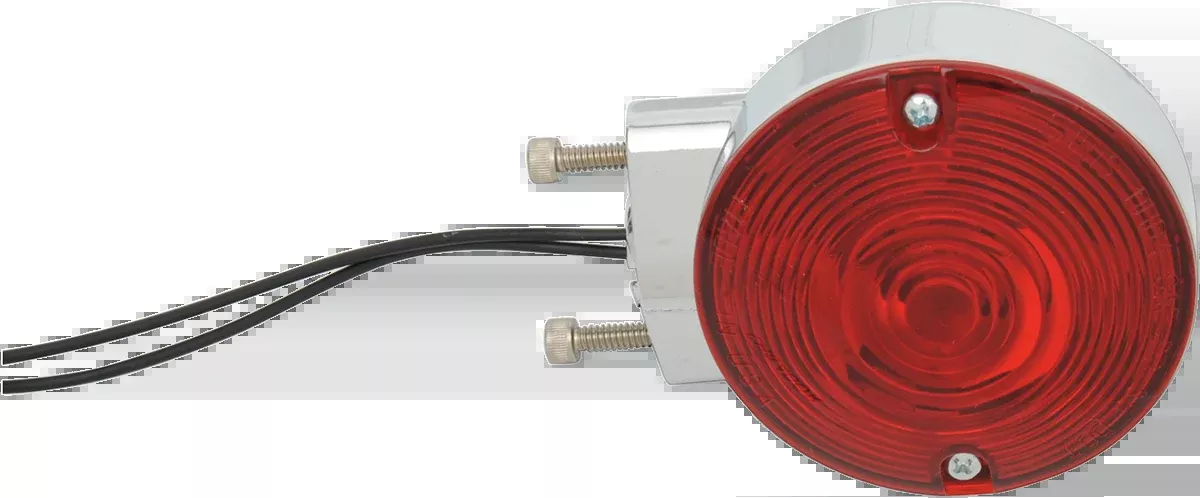 Chris Products Red Front Turn Signal for 1968-2014 Harley Touring Softail