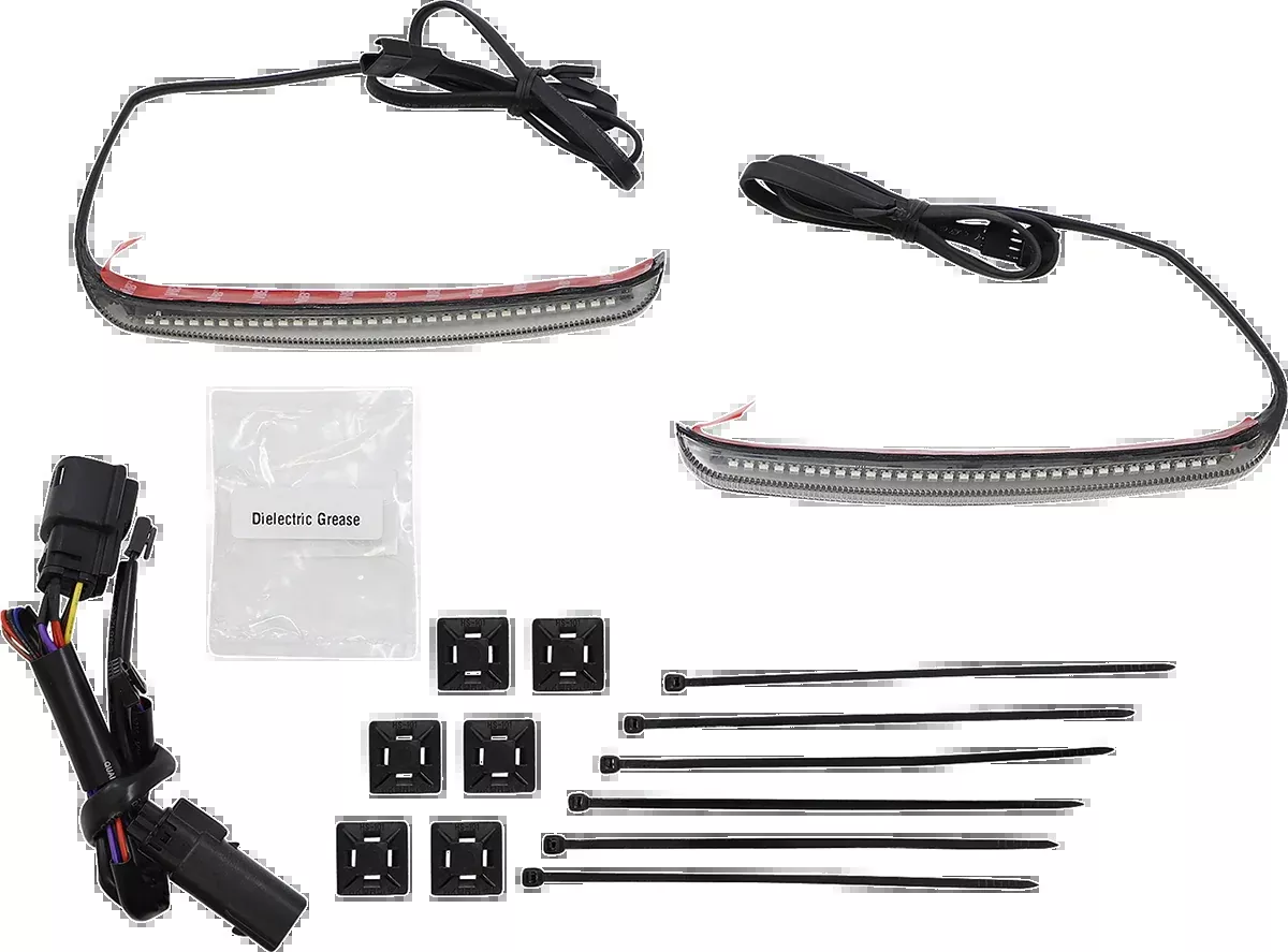 Ciro Bag Blades Amber Turn Signal Accent Lights 2014-2024 Harley Touring Models