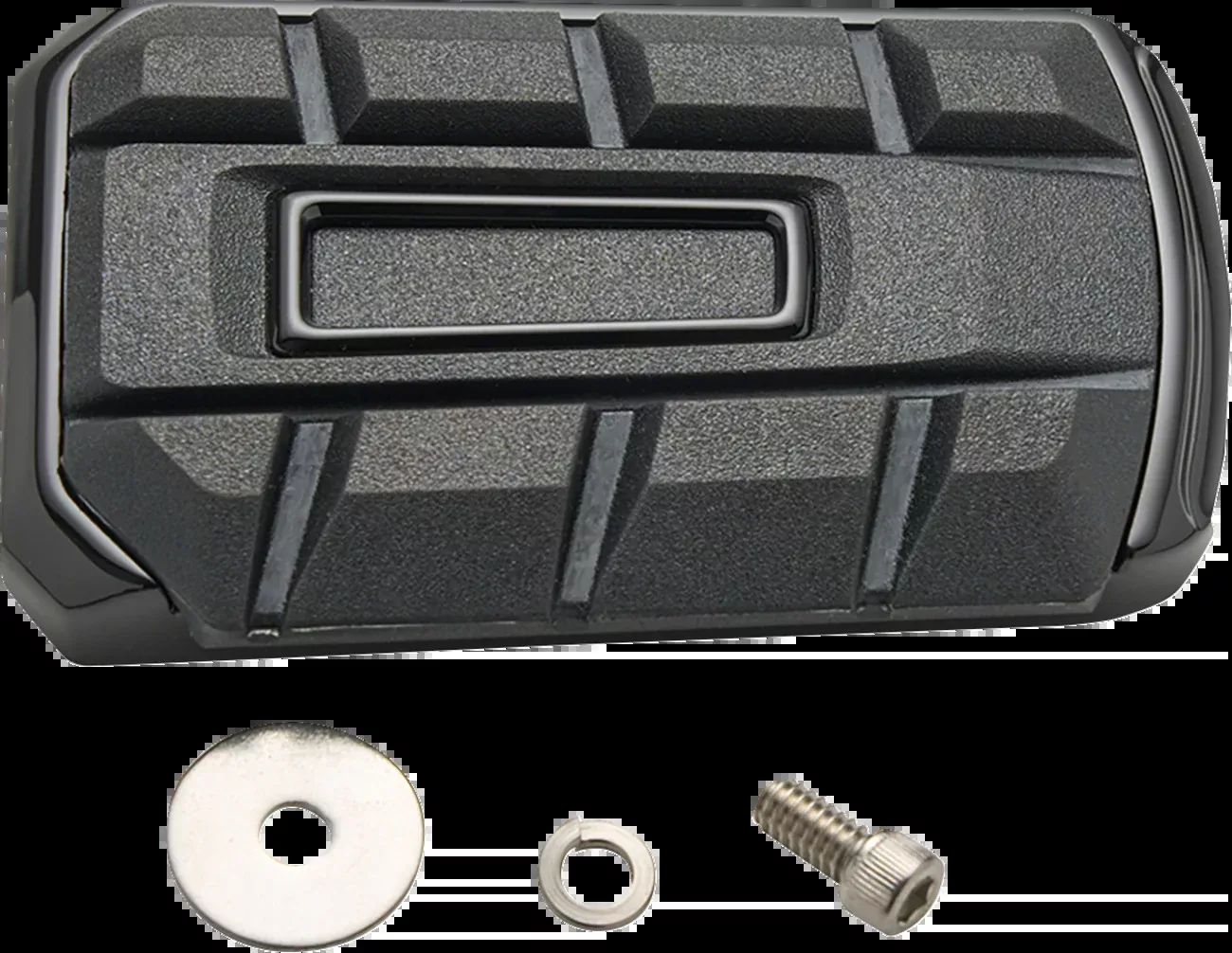 Ciro Chicane Brake Pedal Pad 4 Harley 99-24 Softail & Touring Models