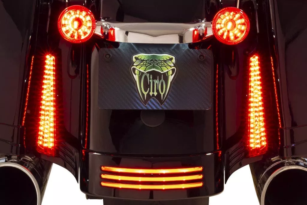Ciro Filler Panel Lights For FLTR & FLH with All Red LEDs