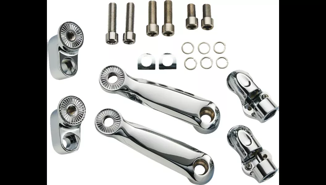 Ciro Rydeculture Charles Chapa Adjustable Passenger Peg Mount Kit 4 Indian 17-24