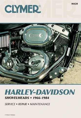 Clymer Service Repair Manual 1966-1984 Harley Davidson Shovelhead FX FXSB FL FXB