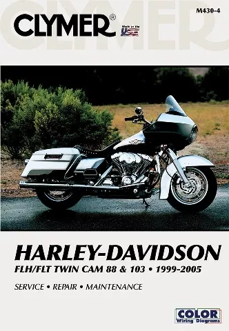 Clymer Service Repair Service Manual fits 1999-2005 Harley Davidson Touring