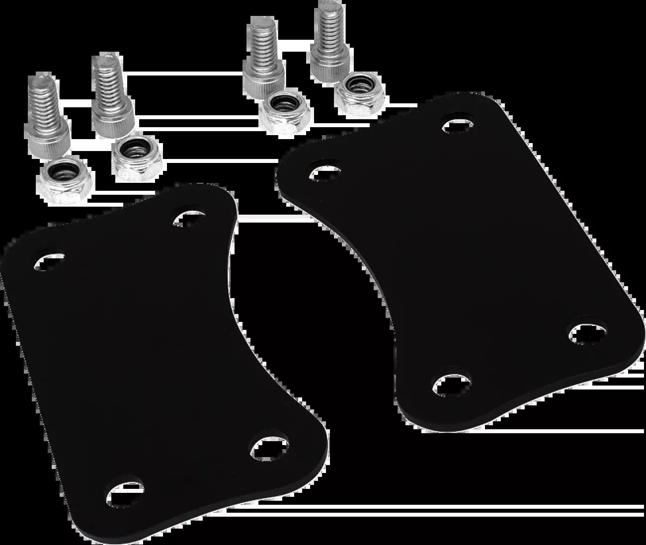 Coastal Moto 21" Black Fender Lift Bracket Riser 4 Harley Freewheeler FLTRT 23-24 ST