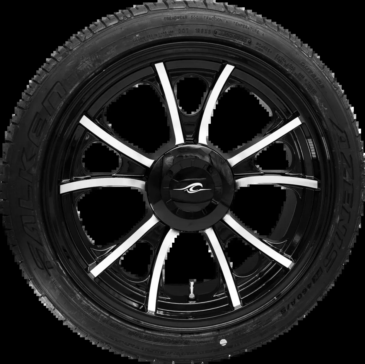 Coastal Moto Cut 18" Largo Rear Wheel/Tire Combo 4 Harley 08-24 Trike