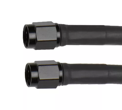 Coated Braided Line 24in #2 Hose -3 Straight/-3 Straight ALL48375